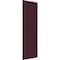 Ekena Millwork True Fit PVC Two Equal Flat Panel Shutters, Wine Red, 12W x 42H, PR TFP101FPF12X042WR - alternate 12